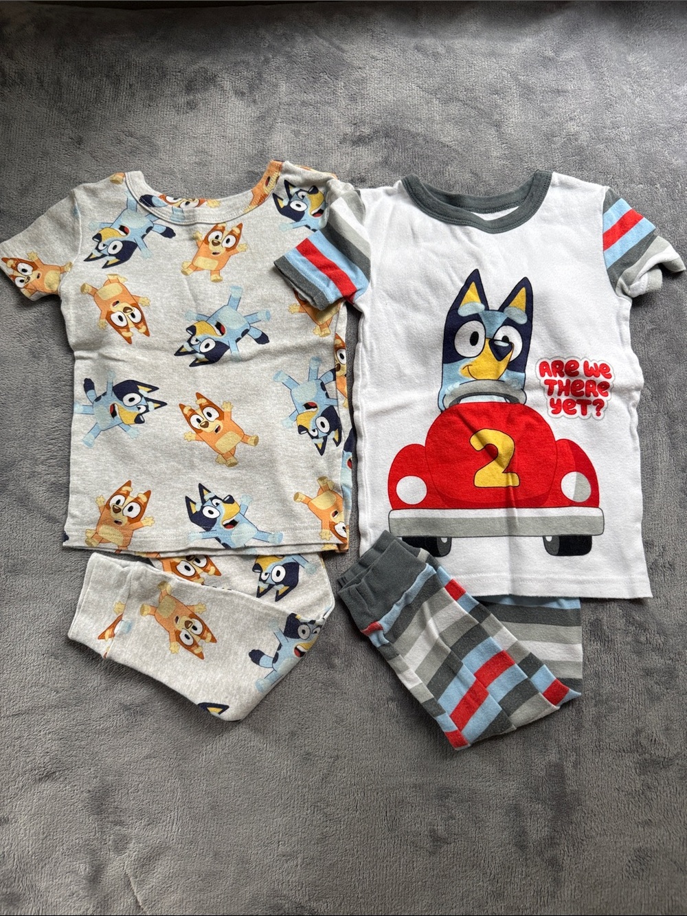 Kids' Two-Piece Bluey Pajama Sets - 2 Designs